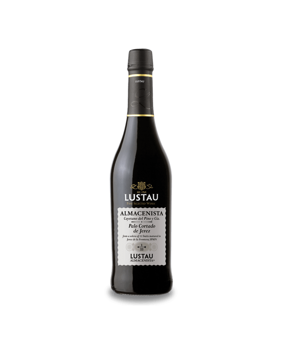 Vin Xérès Lustau Almacenista Palo Cortado Cayetano Del Pino 50cl 21%