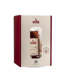 Cognac Hine Rare Box mit 2 Gläsern 70cl 40%