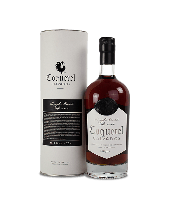 Eau de vie Coquerel Single Cask 24 Ans 70cl 46,2%