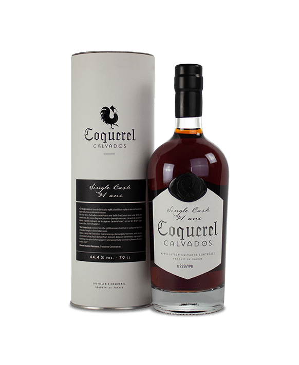 Eau de vie Coquerel Single Cask 31 Ans 70cl 44,4%