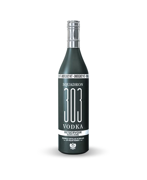 Vodka Squadron 303 “Réservoir Auxiliaire” Vodka Tourbée 70cl 40%