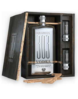 Vodka Squadron 303 Coffret “Squadron Leader” 70cl 40%