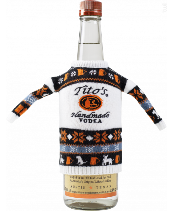 Vodka Tito’S Handmade Vodka + Ugly Sweater 70cl 40%