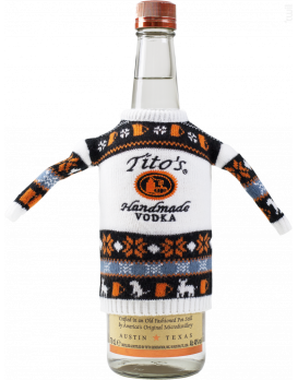 Vodka Tito’S Handmade Vodka + Ugly Sweater 70cl 40%