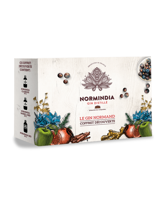 Gin Normindia Coffret Découverte 60cl 42,3%