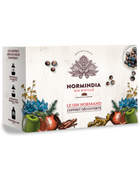 Gin Normindia Coffret Découverte 60cl 42,3%