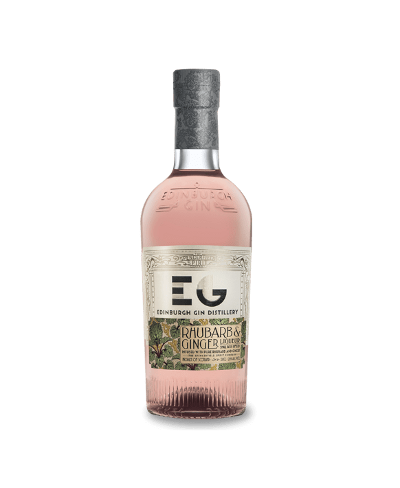 Gin Edinburgh Rhabarber-Ingwer-Likör 50cl 20%