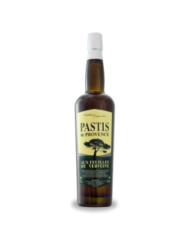 Pastis Desgravières mit Eisenkrautblättern 70cl 45%