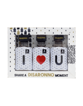 Amaretto Disaronno Coffret Mini I Love You 15cl 28%