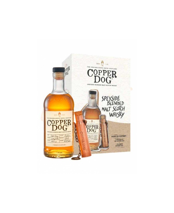 Coffret Whisky Copper Dog Coffret 1 Flasque 70cl 40%