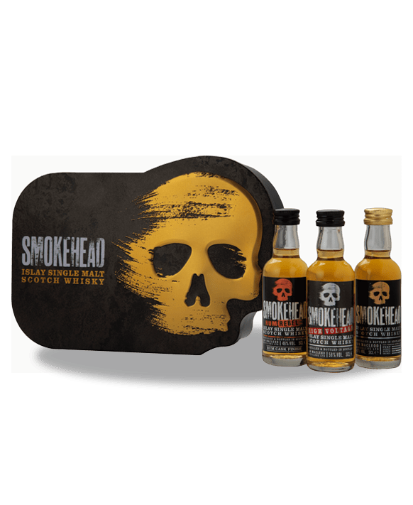 Smokehead Whisky Box Skull Box 15cl 49%