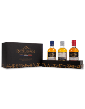 Rozelieures Whisky Box Glorifier Box 3X20cl 60cl 40%