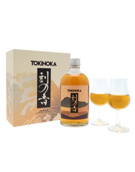 Tokinoka Whisky Box Box mit 2 Gläsern 50cl 40%