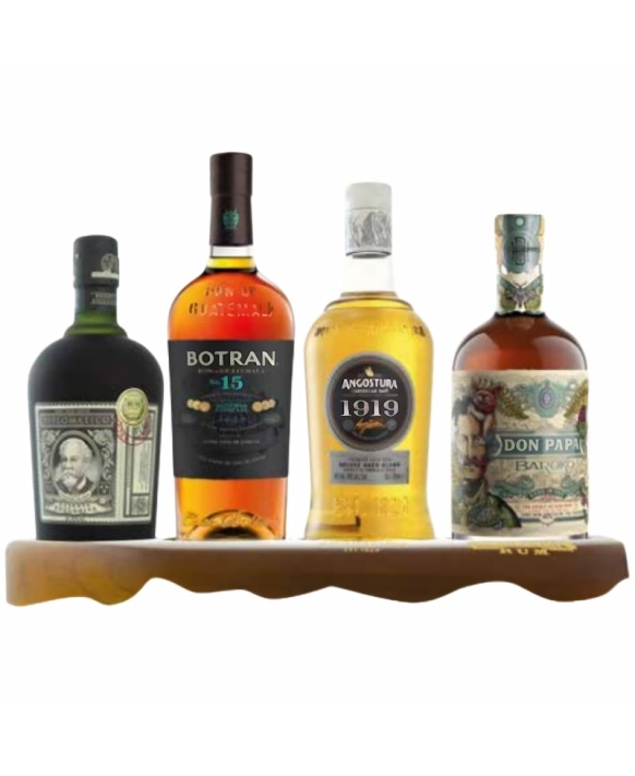 Coffret Voyage en Terres de Rhum Diplomatico Botran Angostura Don Papa