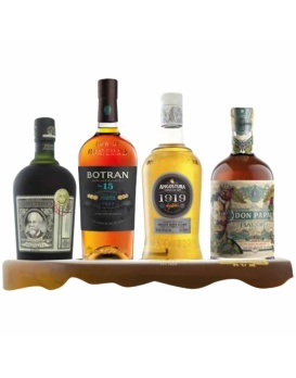 Coffret Voyage en Terres de Rhum Diplomatico Botran Angostura Don Papa