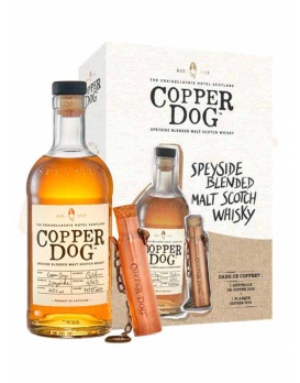 Copper Dog Box 1 Flask – Blended Malt 70cl 40%