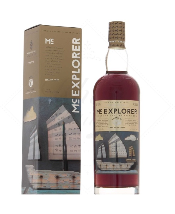 Mc Explorer Rhum De L’Océan Indien 70cl 43,5%