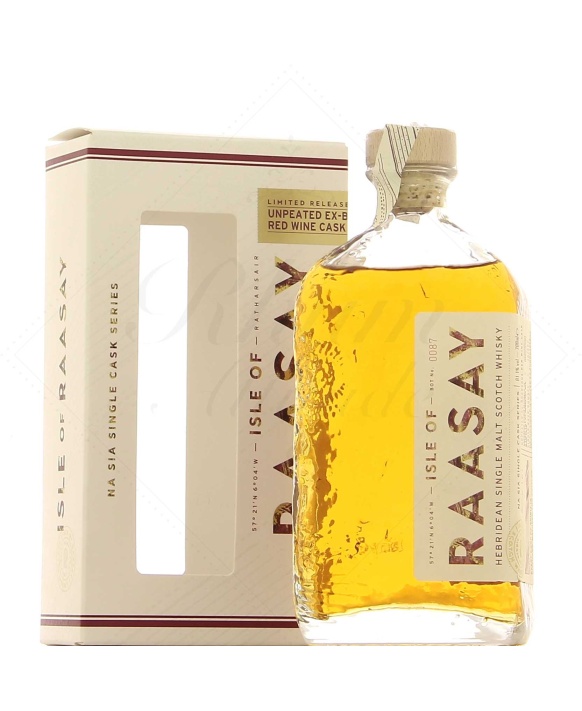 Isle Of Raasay Single Cask Unpeated Red Wine 70cl 61,1%