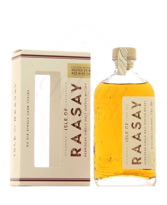 Isle Of Raasay Single Cask Torfrotwein 70 cl 61,1 %