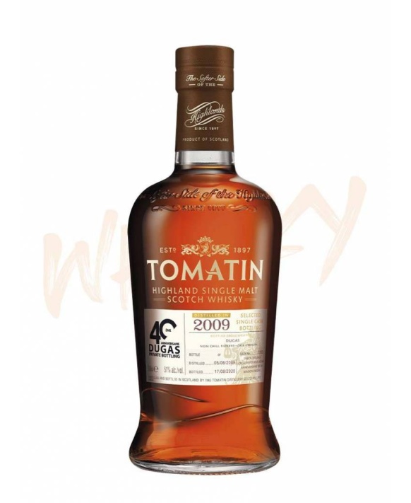 Tomatin 2009 Private Bottling 40 Years Dugas (Single Malt) 70cl 51%