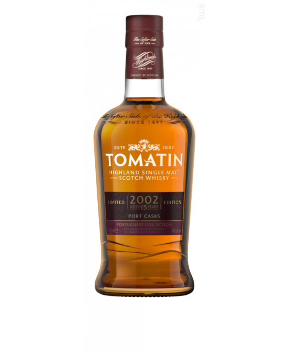 Tomatin 15 Ans Port Finish (Single Malt) 70cl 46%