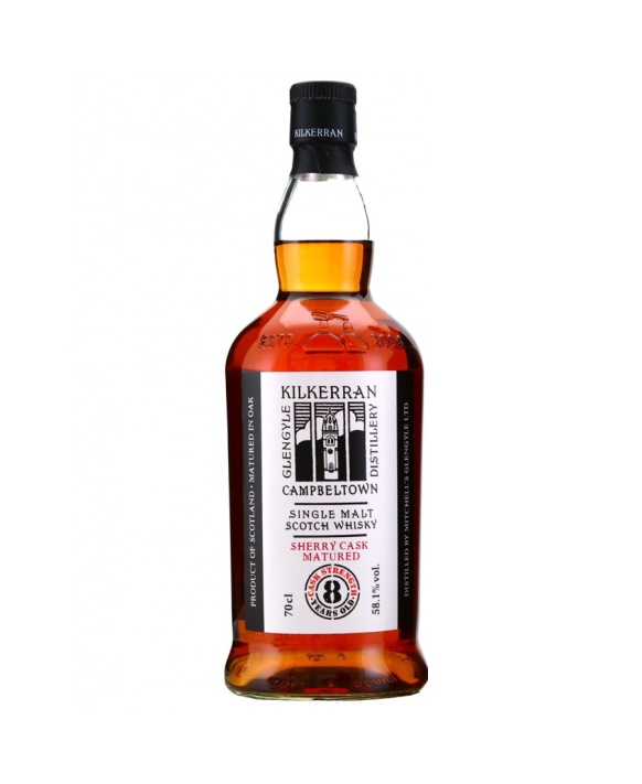 Kilkerran 8 Ans Bdf Sherry 70cl 57,5%