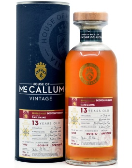 Dailuaine 13 Ans Bio Pomerol Cask Finish - Single Malt 70cl 46,5%