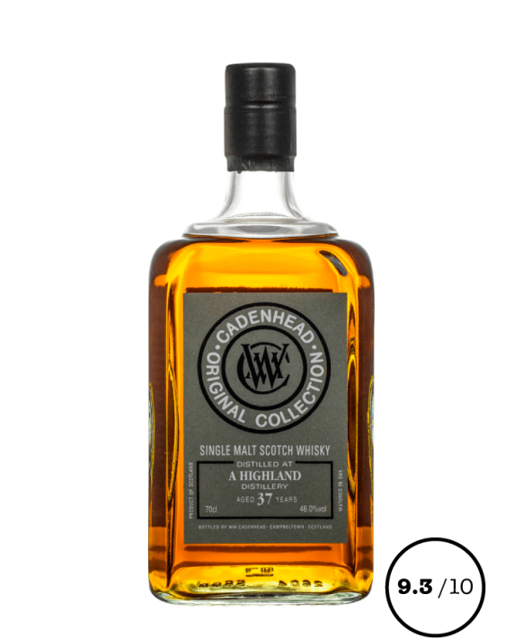 A “Highland Distillery” 1985 37 Ans Single Malt 70cl 46%