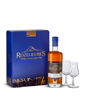 Rozelieures Origine Collection Box mit 2 Gläsern 70 cl 40 %