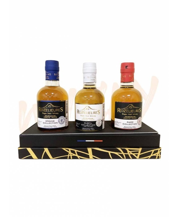 Rozelieures Coffret Glorifier 3X20cl - Single Malts 600cl 42%