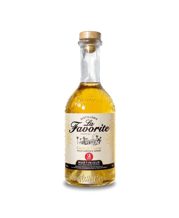 La Favorite Cœur De Canne Rhum Ambré 2 Ans 70cl 45%