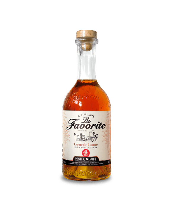 La Favorite Cœur De Canne Vieux 4 Ans Rhum Vieux - Vsop 70cl 42%