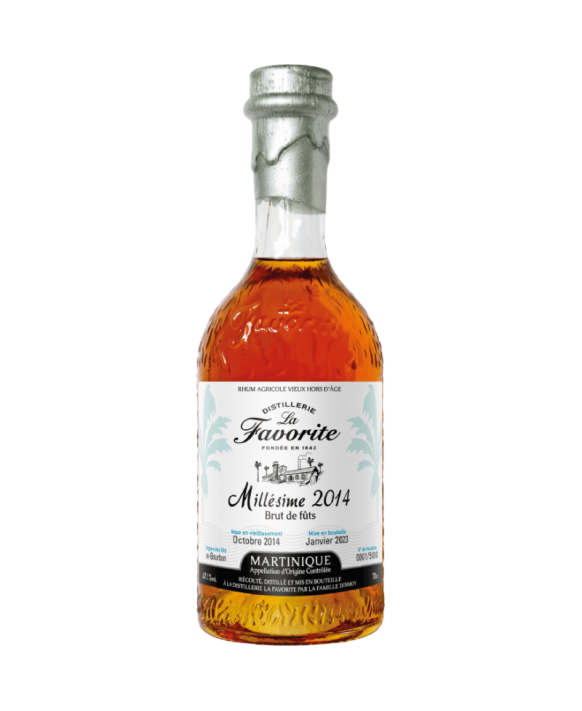 La Favorite Millésime 2014 9 Ans Rhum Vieux Hors D’Âge 70cl 47,1%