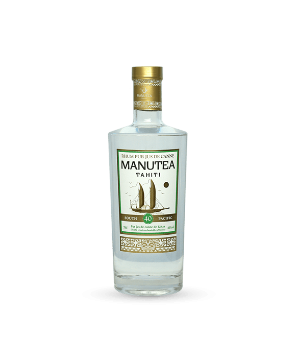 Manutea 40° Rhum Blanc 70cl 40%