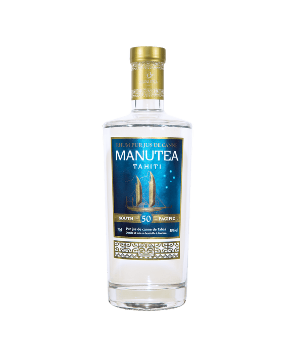 Manutea 50° Rhum Blanc 70cl 50%