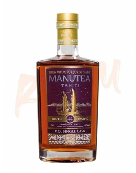 Manutea Banyuls Single Cask Old Rum Vo 70cl 44%