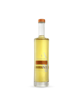 Chamarel Mandarinenlikör (Rumlikör – 8 Monate Mazeration) 50 cl 35 %