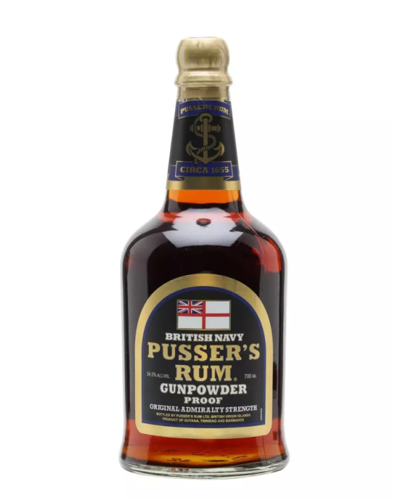 Pusser’S Gunpowder Rum Old Rum 70cl 54,5%