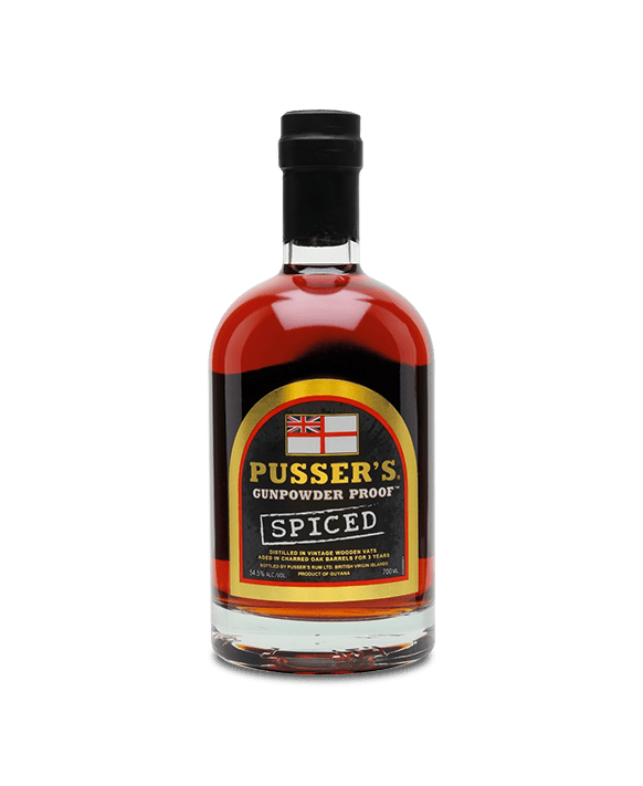 Pusser’S Gunpowder Proof Spiced Spiced Rum 70 cl 54,5 %