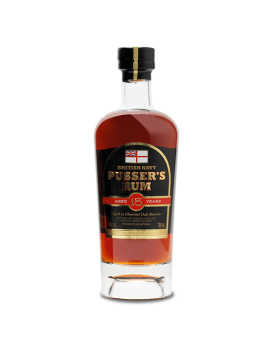 Pusser’S 15 Yo Rum (Rhum Vieux - Navy Style - Vieilli 15 Ans En Fûts De Bourbon) 70cl 40%