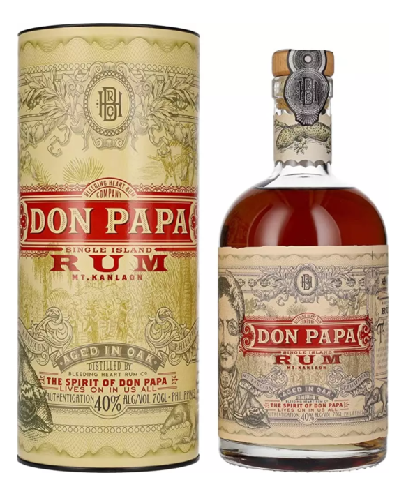 Don Papa 7 Rum - 7 Jahre gereift 70cl 40%