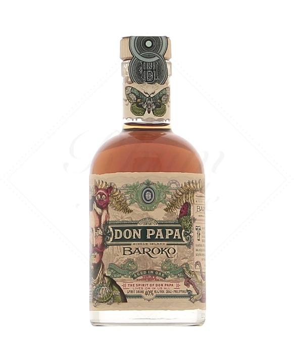 Don Papa Baroko – gereift in Bourbonfässern 20 cl 40 %