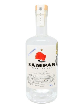 Sampan Blanc 54° Overproof - Reiner weißer Rum-Zuckerrohrsaft 70cl 54%
