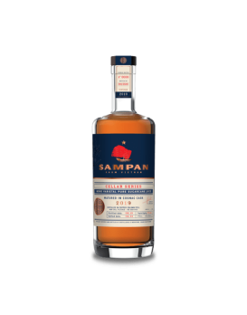 Sampan Cellar Series 2019 – Alter Rum gereift in Ex-Cognac-Fässern 2019 70 cl 45,1 %