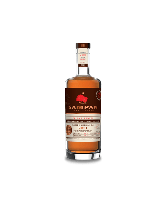 Sampan Cellar Series Virgin Oak 26 Mois - Rhum Vieux 70cl 46%