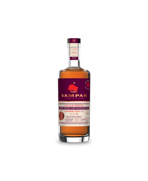 Sampan Cellar Series - Bourbon Cerise - Rhum Vieux 70cl 45%