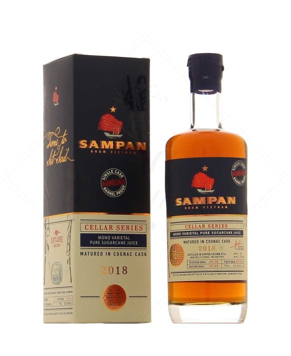 Sampan Cask Strength Barrel - Alter Rum 70cl 55,5%