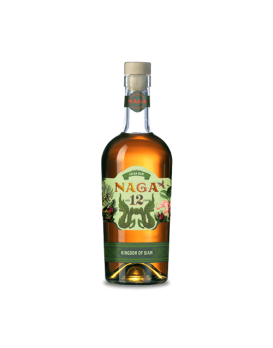 Naga Siam 12 Ans - Rhum Vieilli 12 Ans Minimum En Fûts De Bourbon 70cl 43%