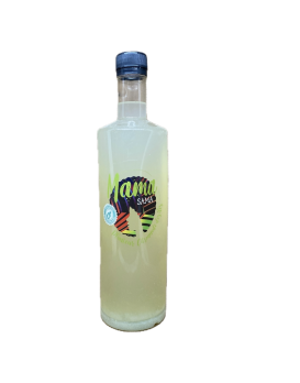 Arrangierter Rum Mama Sama Sama Zitronenlimonade von den Inseln 70 cl 12%.