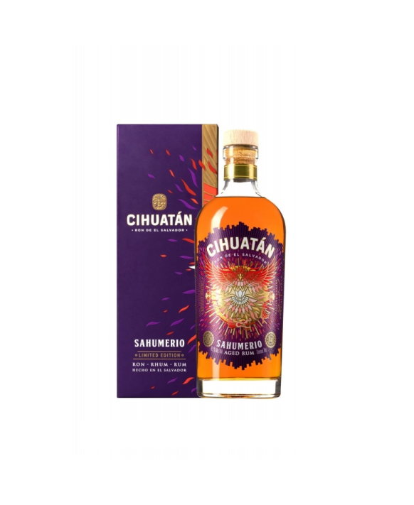 Cihuatán Sahumerio Rum im Karton 70cl 45,2%